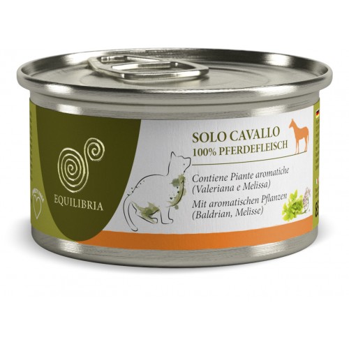 EQUILIBRIA Cat - 100% carne de CAL - conserva 85 g