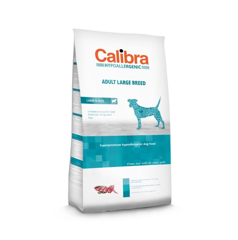 Calibra adult large breed lamb and rice, 14 kg