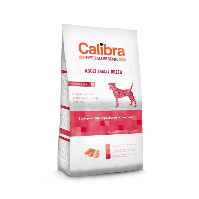 Calibra dog adult small breed chicken, 7 kg