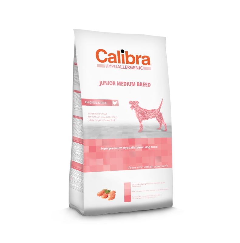 Calibra junior medium breed chicken, 14 kg