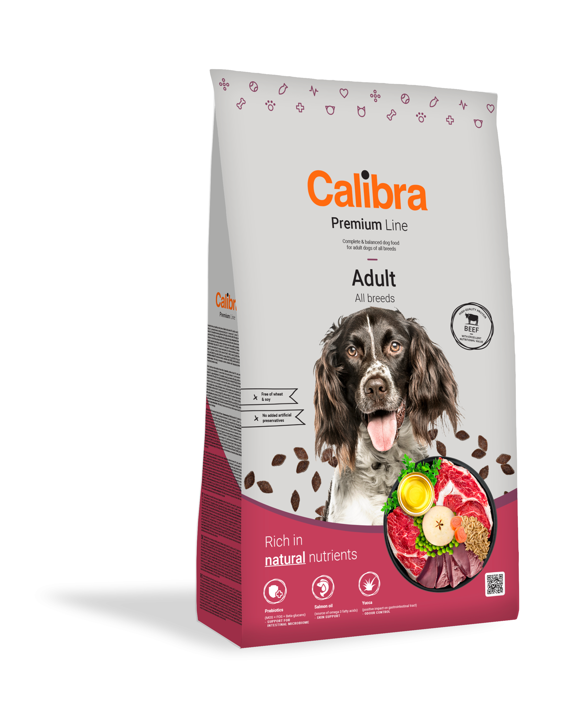 Calibra Dog Premium Line Adult Beef, 3 kg Calibra