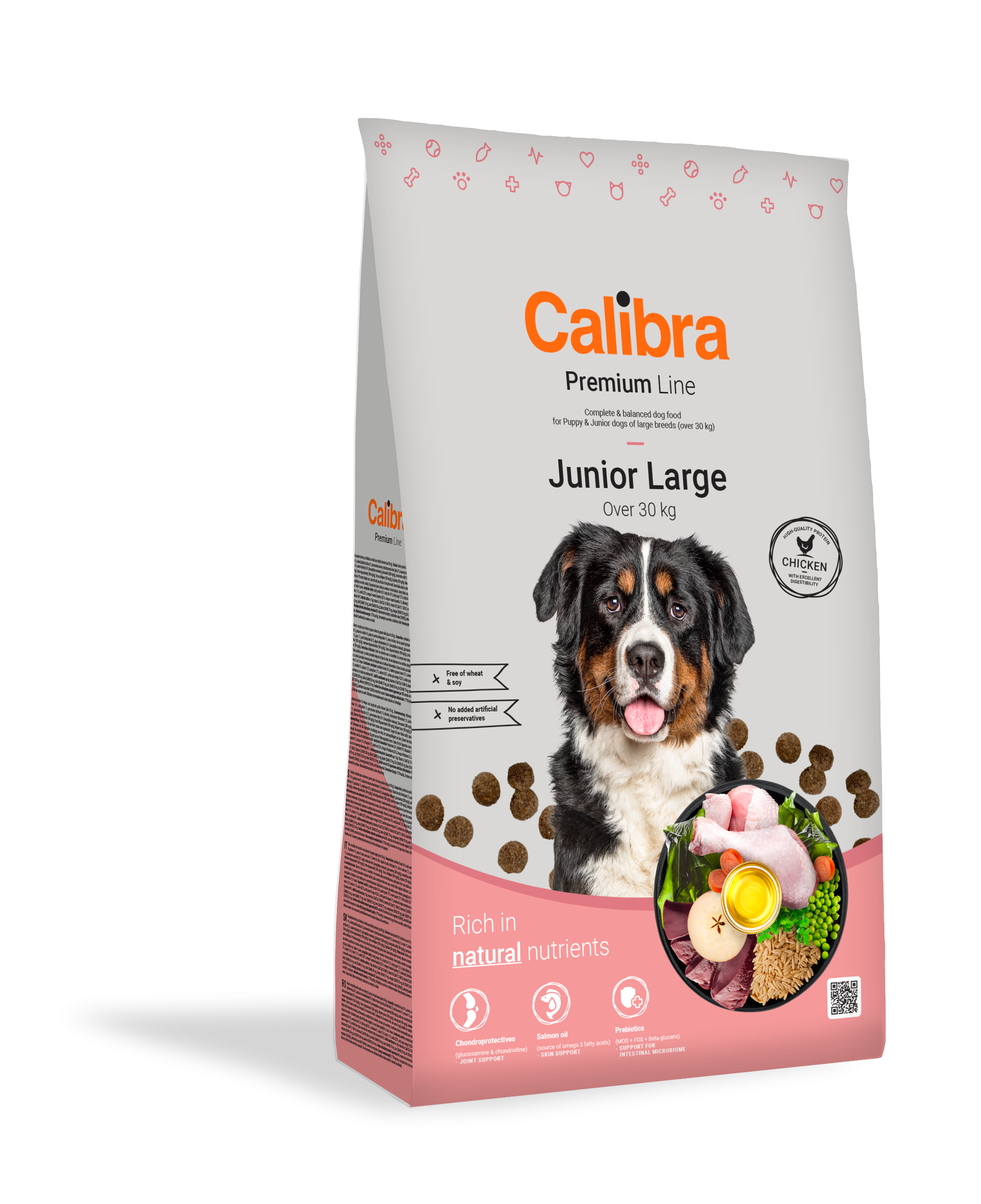 Calibra Dog Premium Line Junior Large, 12 kg Calibra imagine 2022
