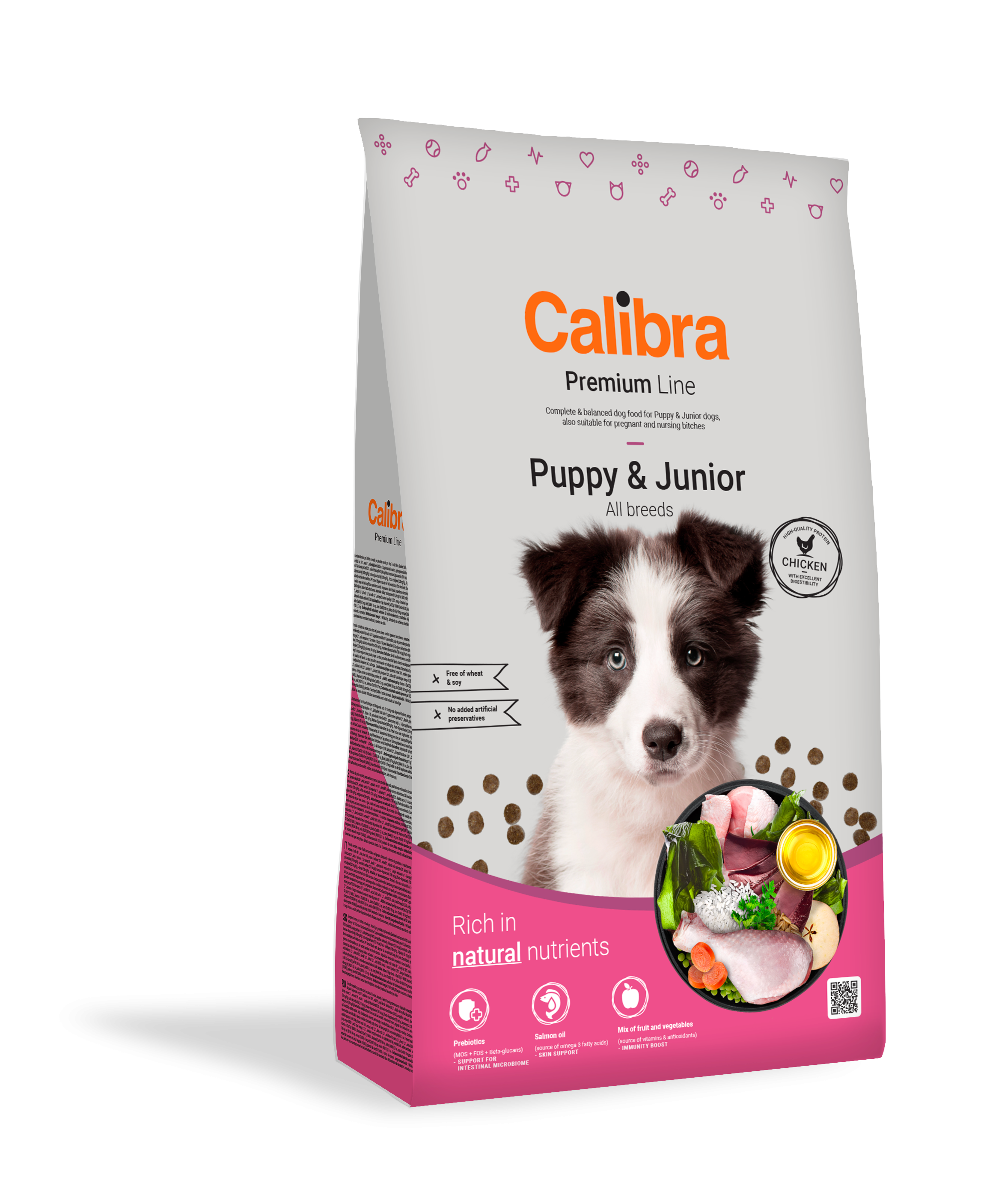 Calibra Dog Premium Line Puppy & Junior, 12 kg Calibra imagine 2022