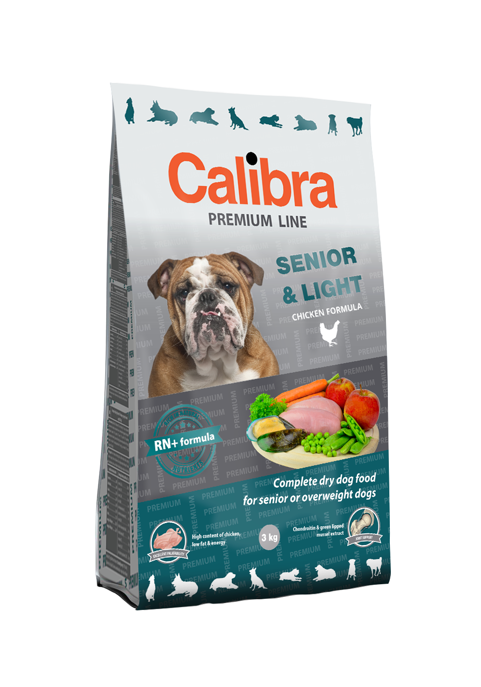 Calibra Dog Premium Senior&Light, 12 kg imagine