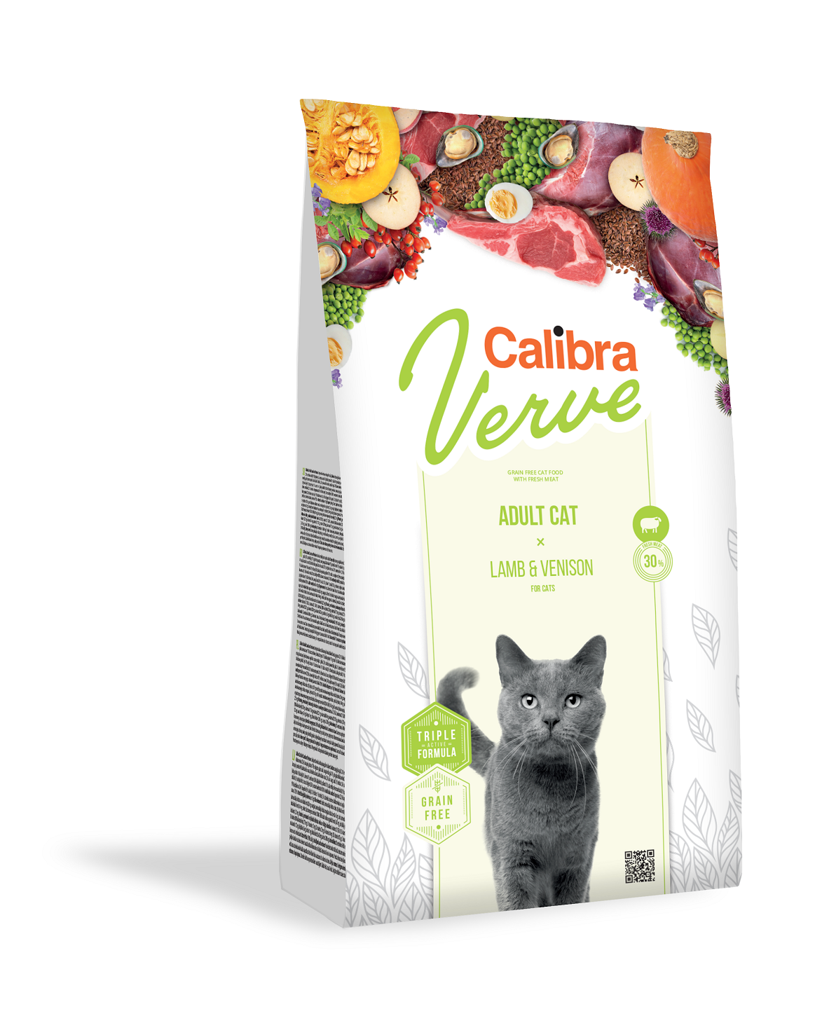 Calibra Cat Verve Grain Free Mature 8+ Lamb & Venison, 750 g Calibra imagine 2022