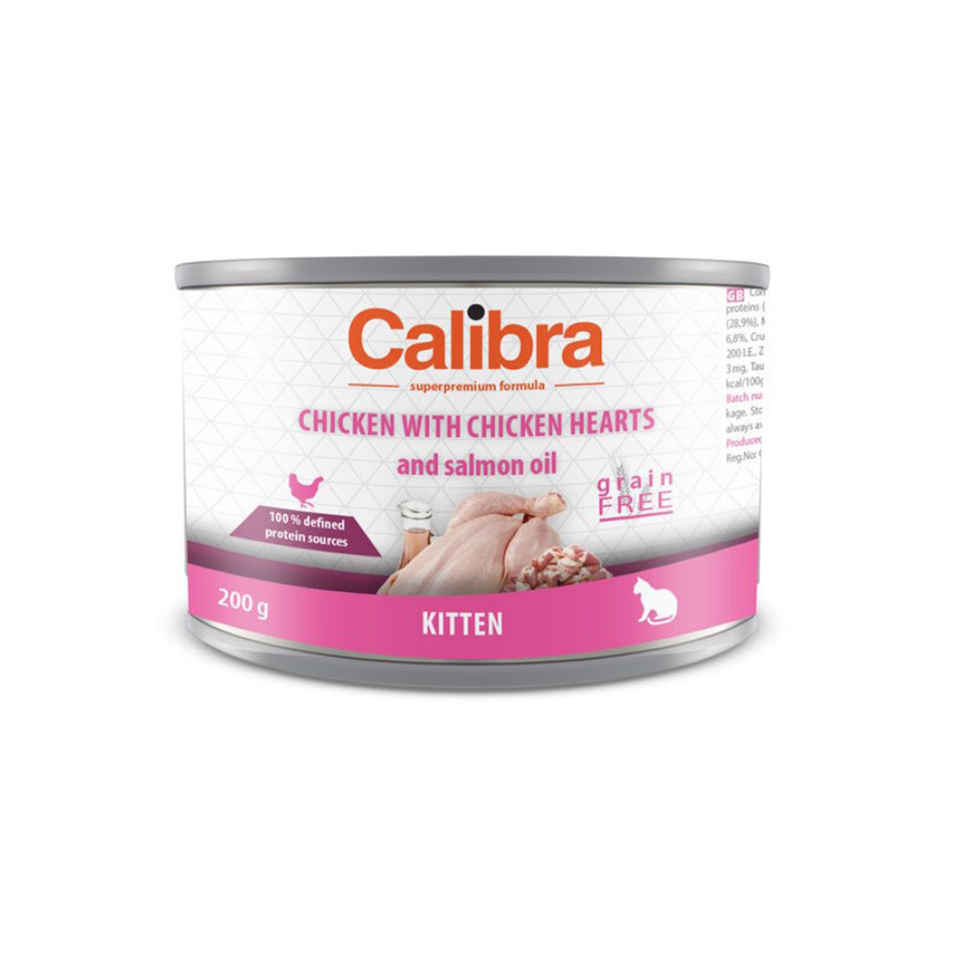 Calibra Cat Junior, Pui si Inimi Pui, 200 g Calibra imagine 2022