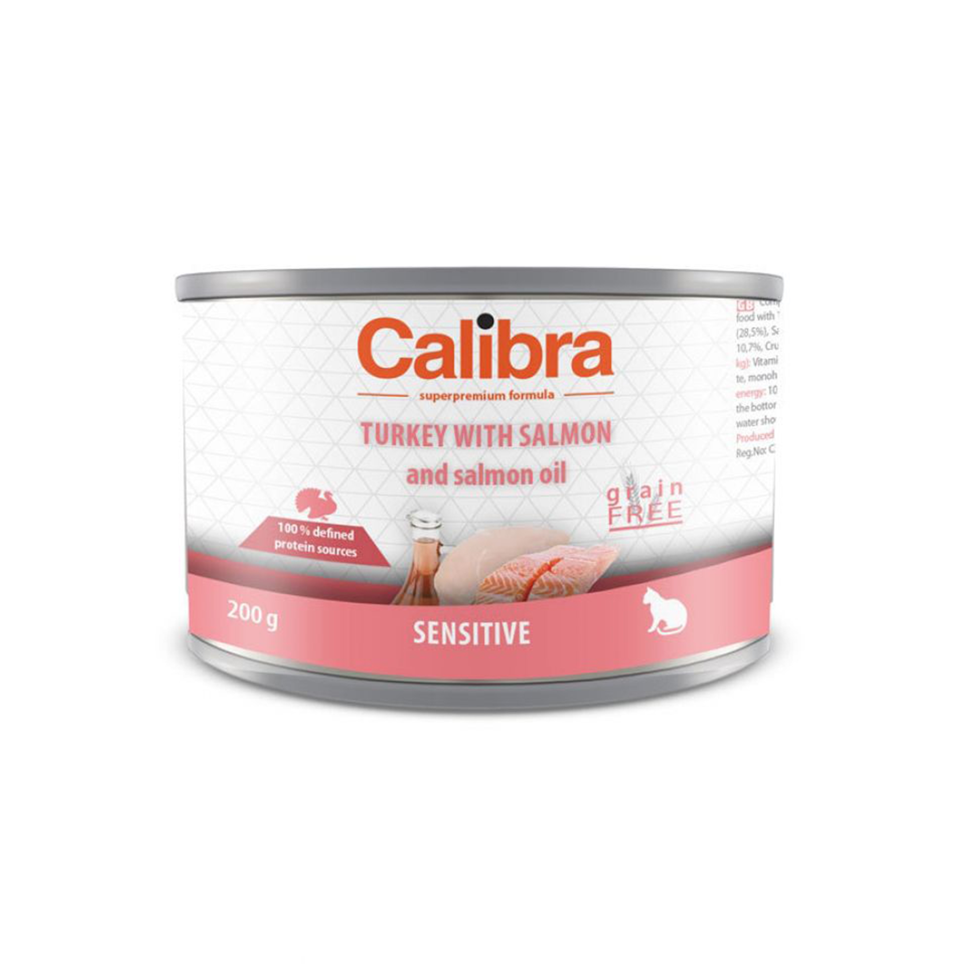 Calibra Cat Sensitive, Curcan si Somon, 200 g Calibra imagine 2022