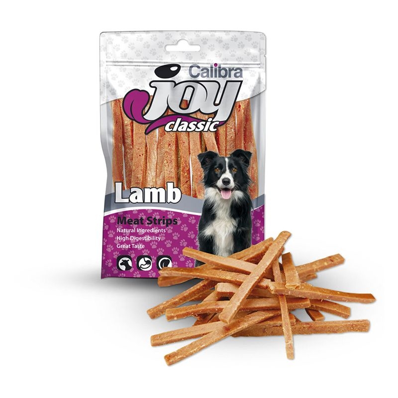 Calibra Joy Dog Classic Lamb Strips, 80 g Calibra
