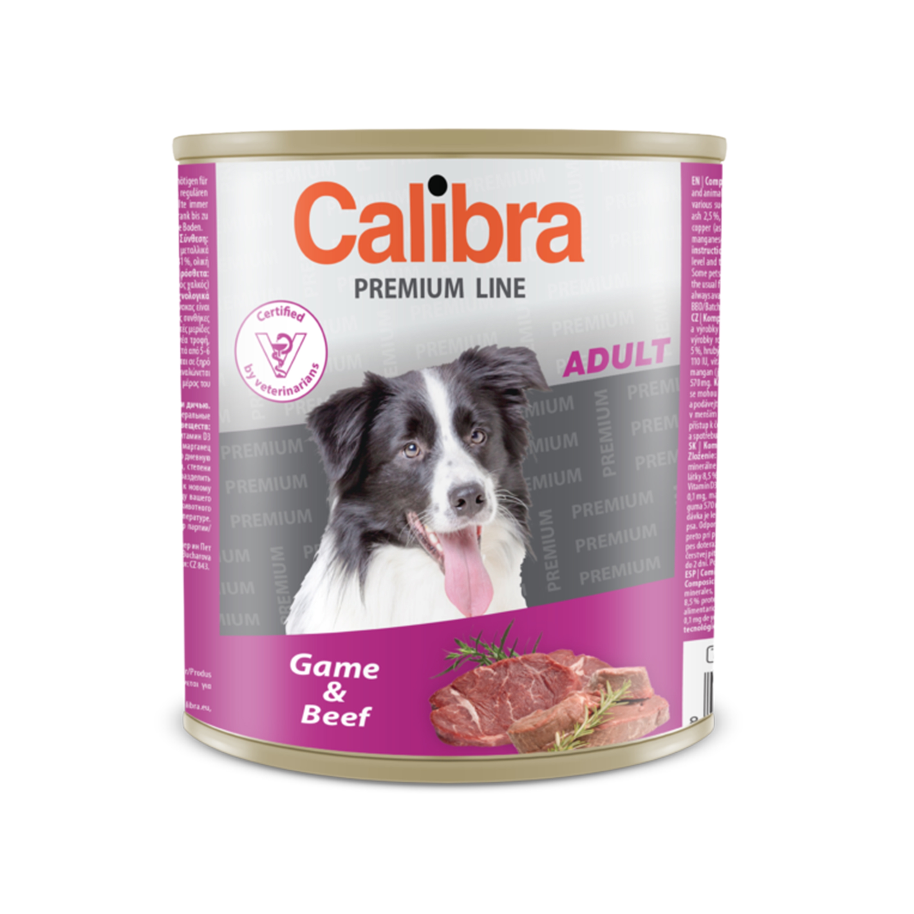 Calibra Premium Adult Game and Beef, 800 g Calibra