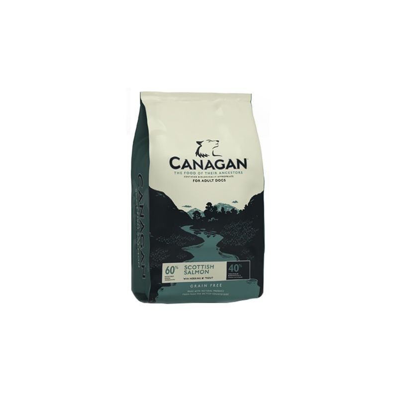 Canagan Grain Free cu Somon, 2 kg Canagan