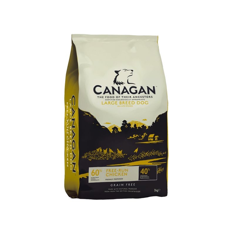 Canagan Grain Free Large Breed cu Pui, 2 kg Canagan