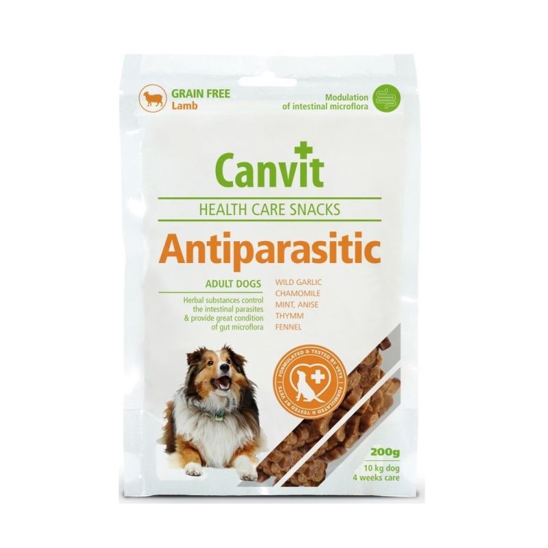 Canvit Health Care Antiparasitic Snack, 200 g imagine