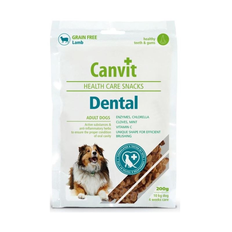 Canvit Health Care Dental Snack, 200 g Canvit imagine 2022