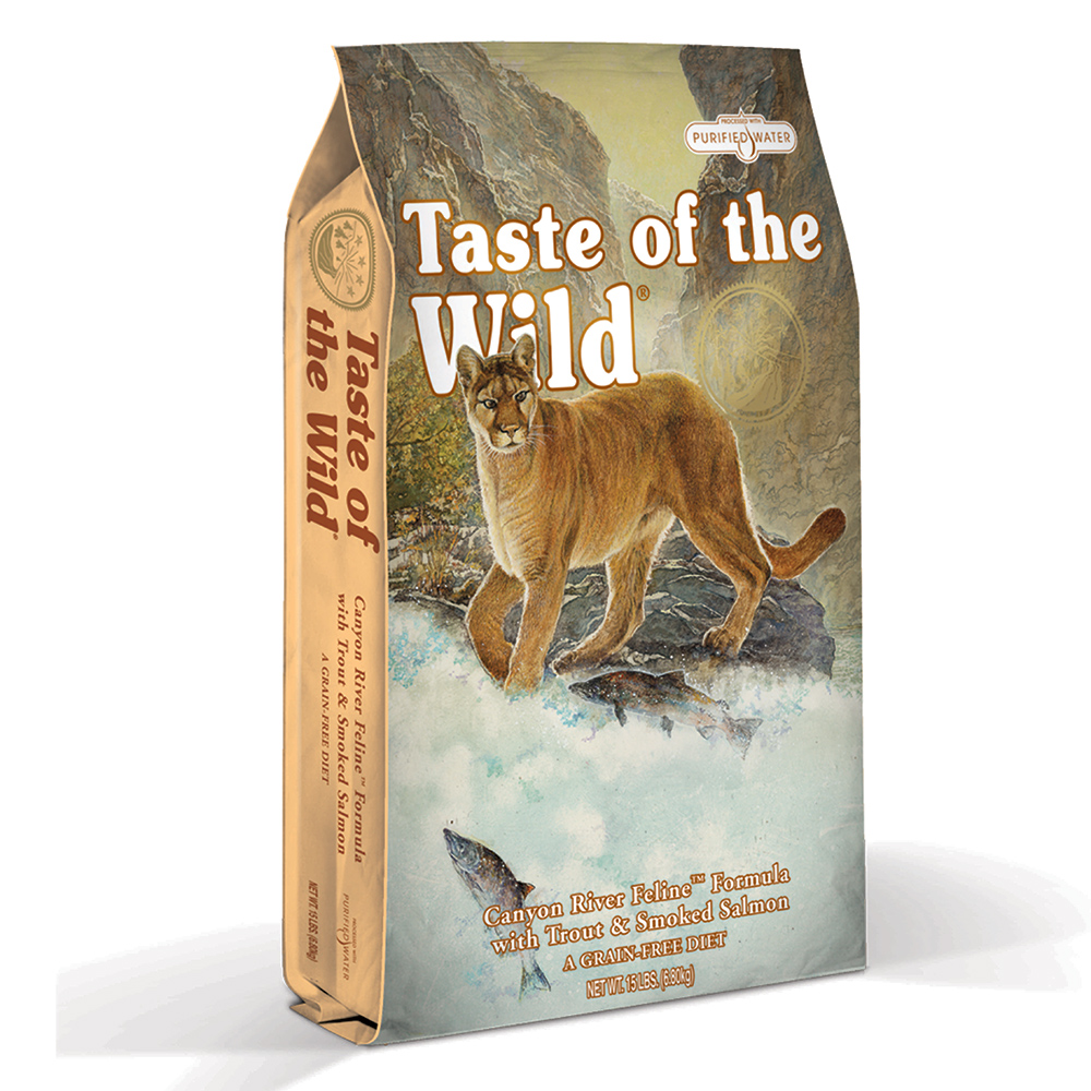 Taste of the Wild Cat Canyon River Formula, 6,6 kg petmart.ro