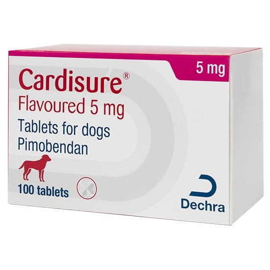 Cardisure, 5 mg 100 tablete Dechra imagine 2022