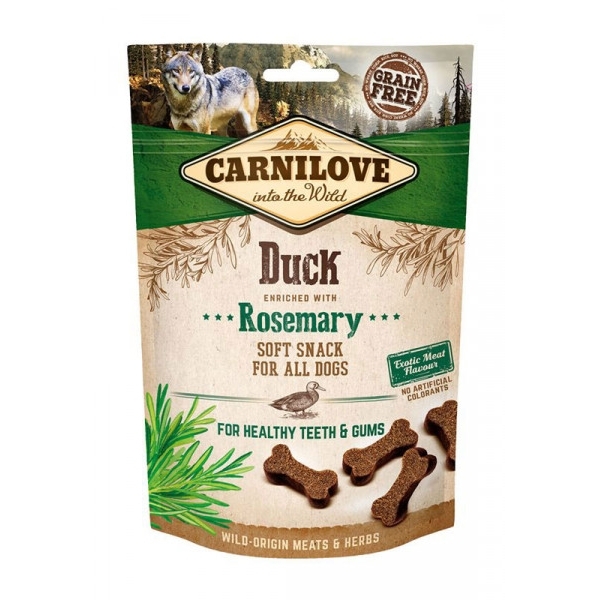 Carnilove Dog Semi Moist Snack Duck with Rosemary, 200 g Carnilove
