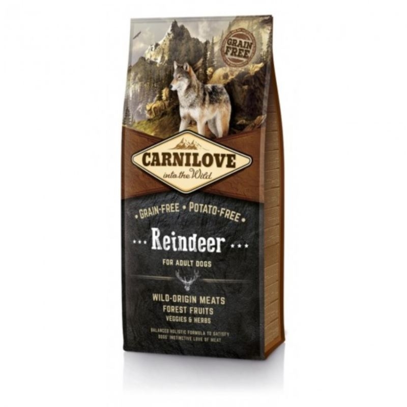 Carnilove Reindeer for Adult, 12 kg Carnilove imagine 2022