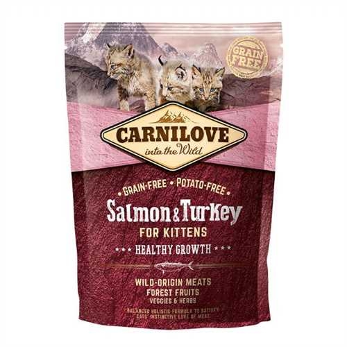 Carnilove Salmon and Turkey for Kittens-Healthy Growth, 400 g Carnilove