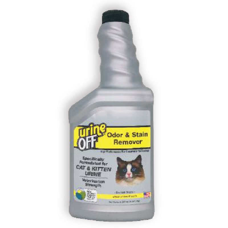 Urine Off Veterinary Odor & Stain Remover Cat & Kitten, 500 ml petmart.ro
