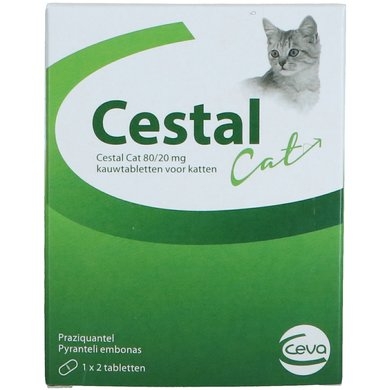 Cestal Cat Chew, 2 tablete masticabile petmart