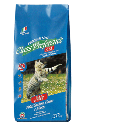 CLASS PREFERENCE CAT CHICKEN/TURKEY/TUNA, 20 Kg Nova Foods
