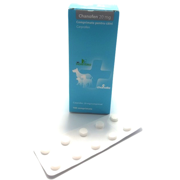 Chanofen, 20 mg – 10 cp Chanelle imagine 2022