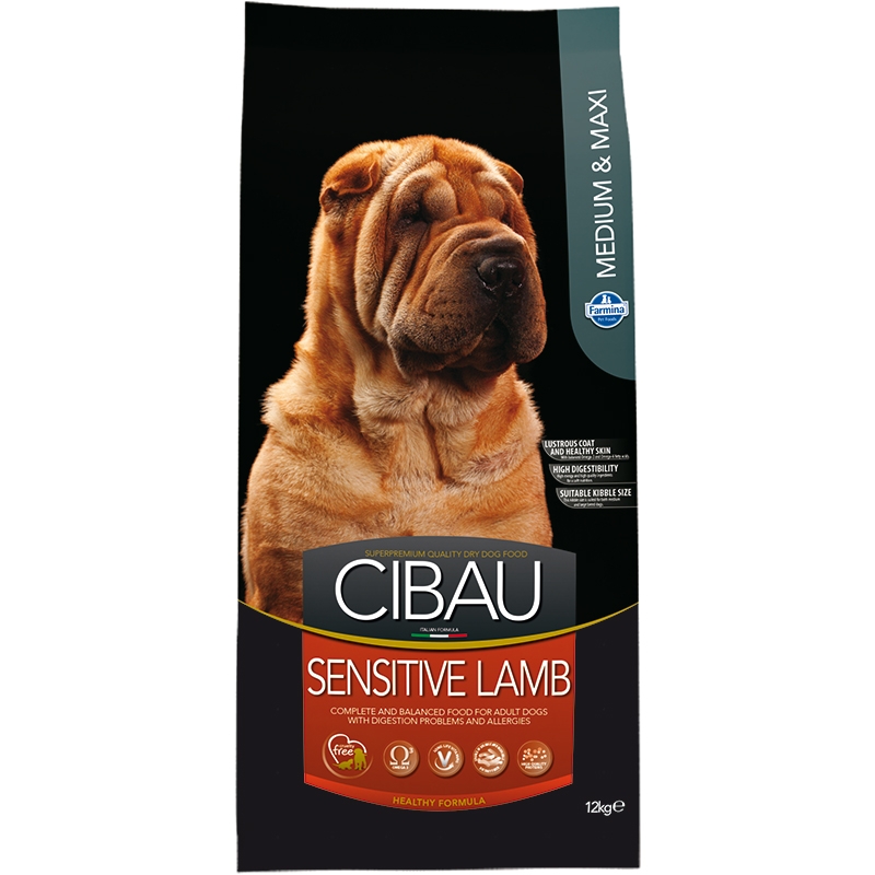 Cibau Dog Sensitive Lamb Medium-Maxi 12 Kg petmart