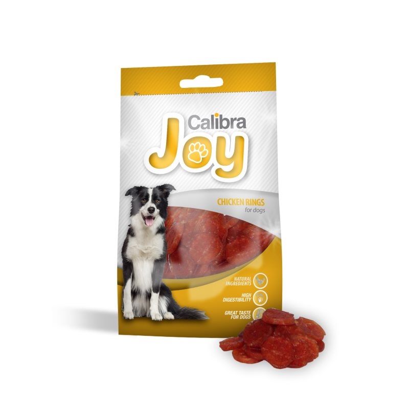 Joy Treats DOG Chicken Rings 80 g Calibra imagine 2022