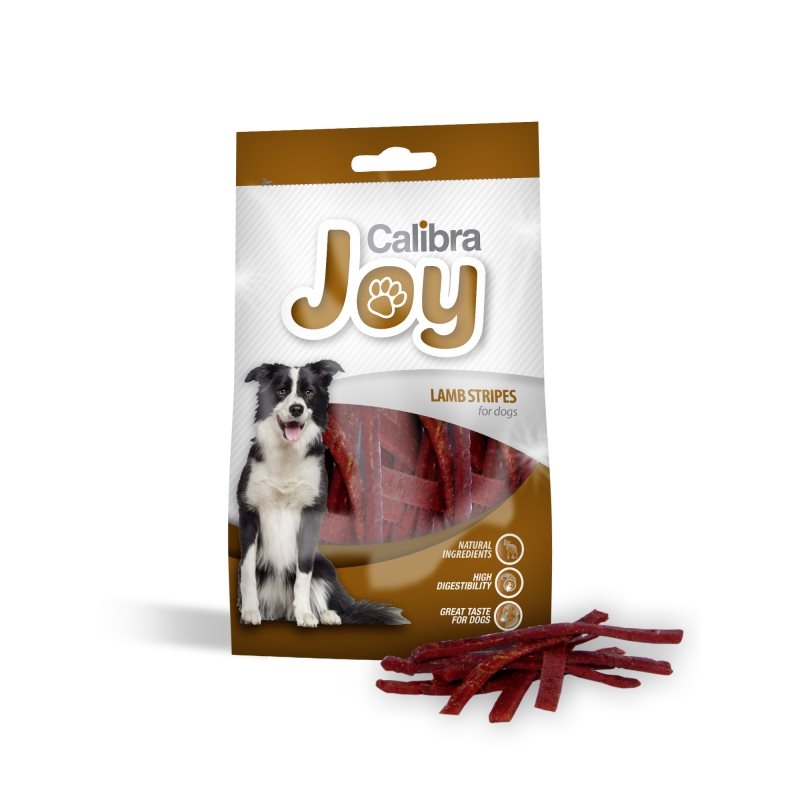 Joy Treats DOG Lamb Stripes 80 g Calibra