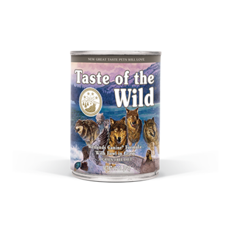 Conserva Taste of the Wild – Wetlands, 390 g petmart.ro