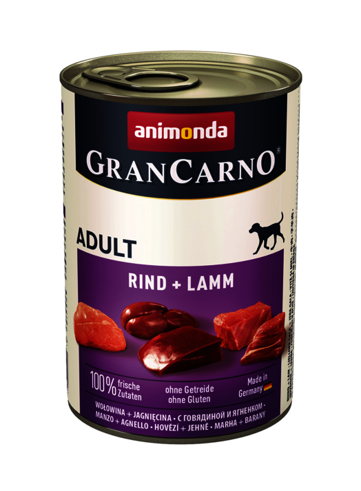 Hrana umeda caini, Grancarno Adult Dog Vita + Miel, 400 g Animonda imagine 2022