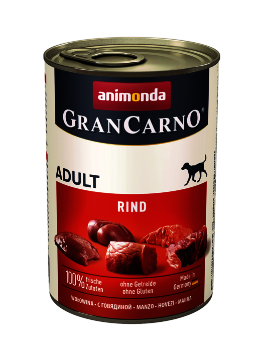 Hrana umeda caini, Grancarno Adult Dog Vita, 400 g ANIMONDA