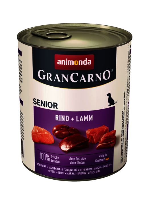 Hrana umeda caini, Grancarno Adult Dog Vita + Miel, 800 g Animonda imagine 2022