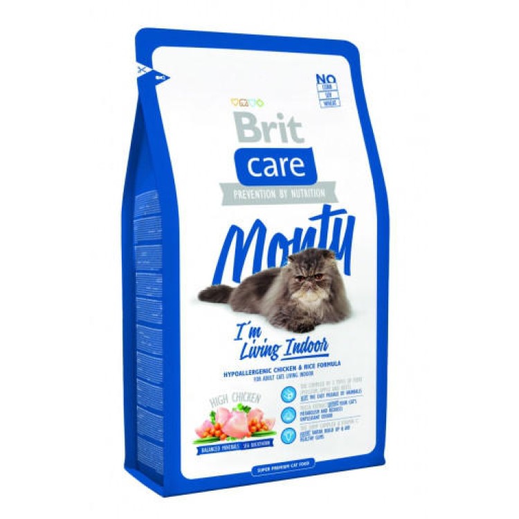 Brit Care Cat Monty Living Indoor 2 Kg
