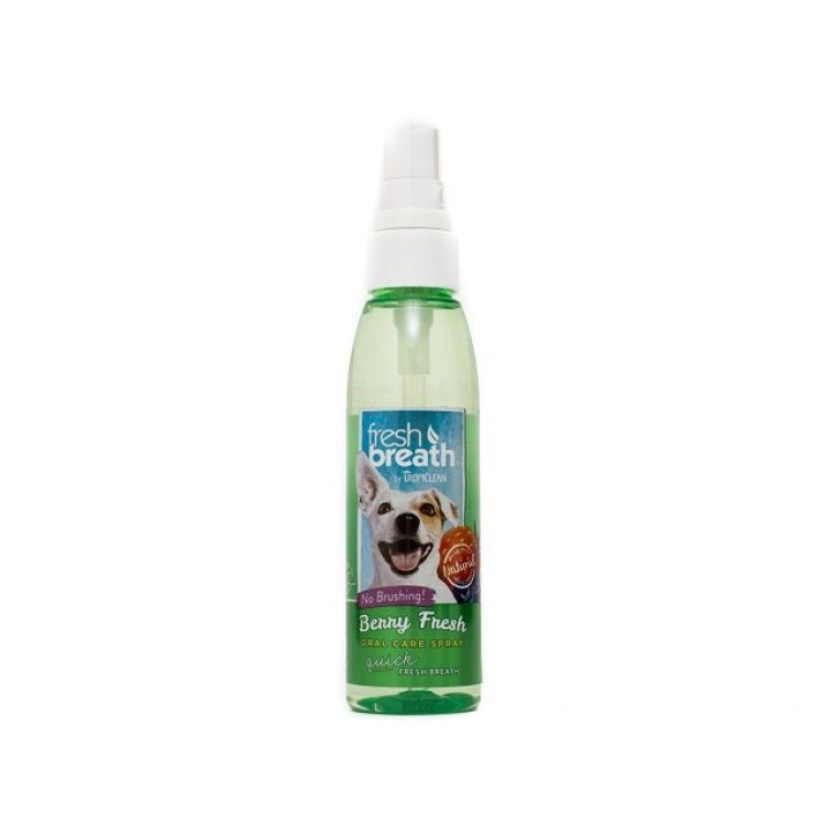 Tropiclean Fresh Breath Berry Fresh Oral Care Spray, 118 ml 56,83 RON