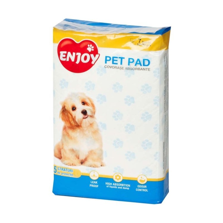Enjoy Pet Pad Benzi Adezive 60 x 90 cm, 7 buc