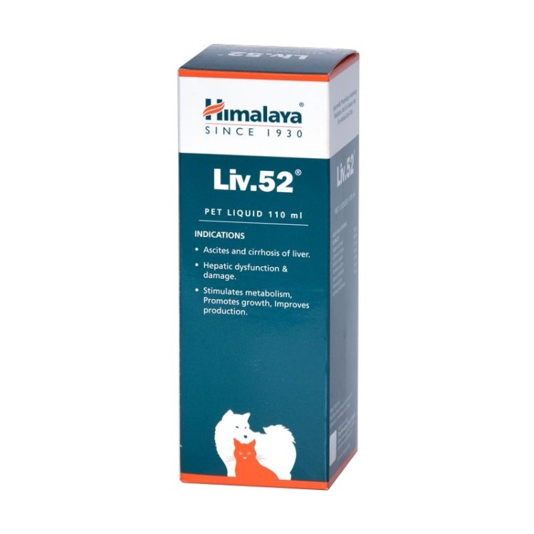 Himalaya Liv 52 Pet Liquid, 110 ml