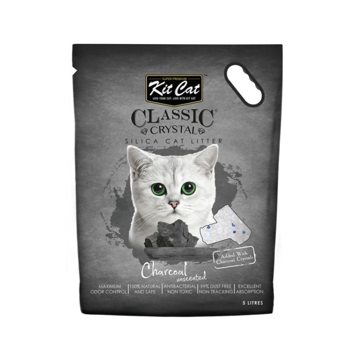 Kit Cat Crystal Charcoal, 5 l