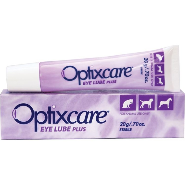 Optixcare EYE LUBE PLUS, 20 g: 71,24 RON - PetMart PetShop