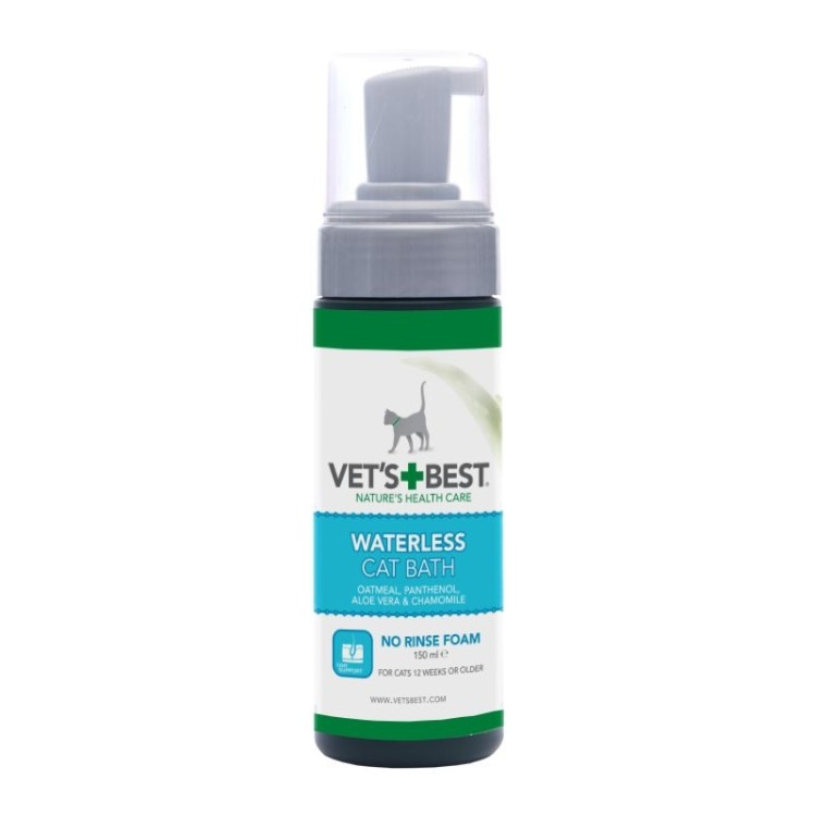 Vet's Best Waterless Cat Bath, 150 ml 27,81 RON PetMart