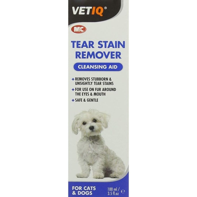 Vetiq Tear Stain Remover, 100 ml 30,39 RON PetMart