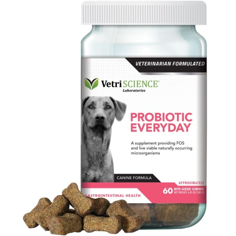 Vetri Probiotic Everyday Bite-sized Chews Dog, 60 tablete