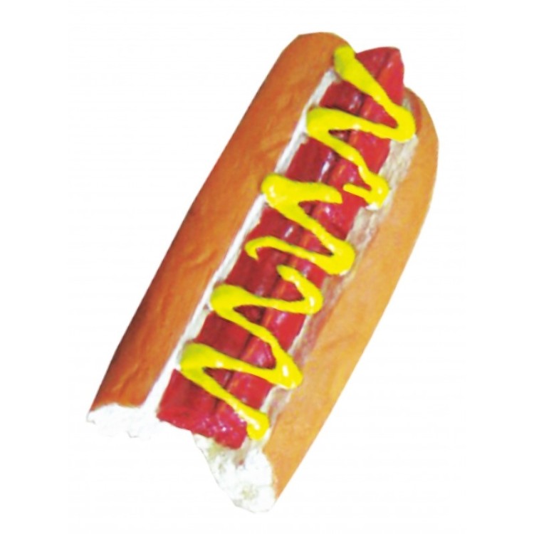 Jucarie hotdog din vinil, Mon Petit Ami, 12 cm
