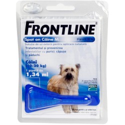 Frontline Spot On Caine M (10-20 kg) - 1 Pipeta Antiparazitara