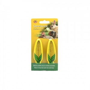 Jucarie din lemn pentru rozatoare, Beeztees, 2 buc/ 8 cm