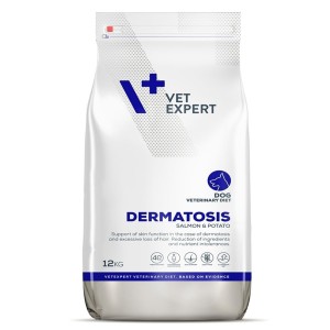 4T Veterinary Diet Dermatosis dog Somon & Cartof, 12 kg