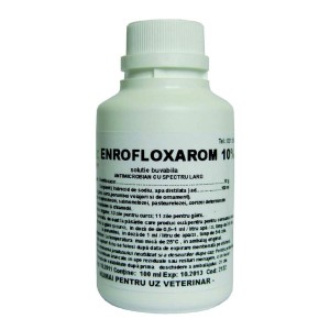 ENROFLOXAROM 10% Solutie orala 100 ml