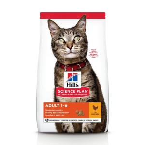 Hill's SP Adult Optimal Care hrana pentru pisici cu pui 400 g