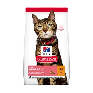 Hill's SP Adult Light hrana pentru pisici cu pui 10 kg