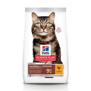 Hill's SP Mature Adult 7 Plus Hairball Control hrana pentru pisici 1.5 kg